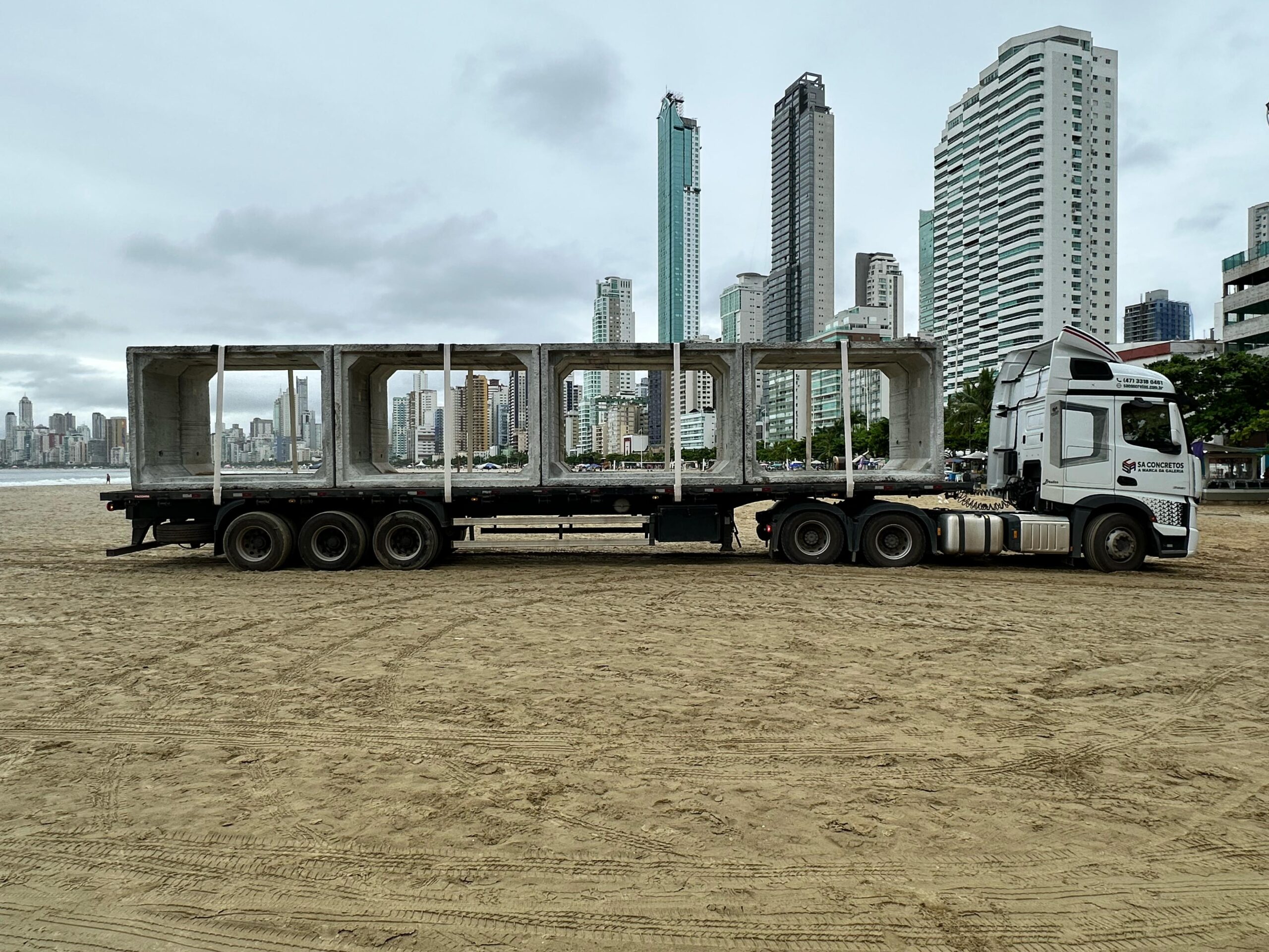 Galerias da obra de macrodrenagem norte já estão na Orla