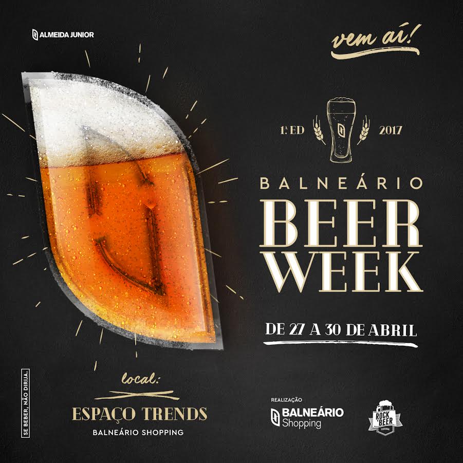 1º Balneário Beer Week une rock e cultura cervejeira no Balneário Shopping