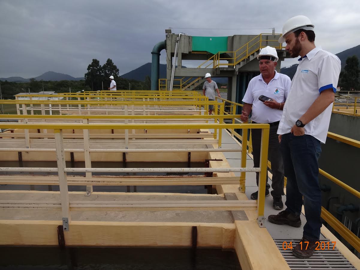 Município de Itapema recebe sua primeira fiscalização no sistema de saneamento básico Município de Itapema recebe sua primeira fiscalização no sistema de saneamento básico
