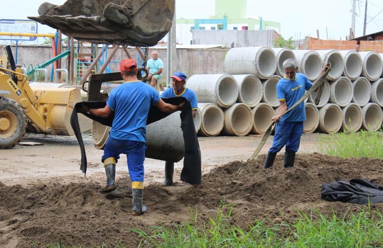 Concluídas as obras de drenagem na Rua Leopoldo Cristiano de Miranda