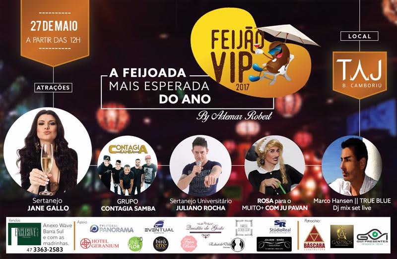 FEIJÃO VIP 2017- FRIENDES CELEBRATION