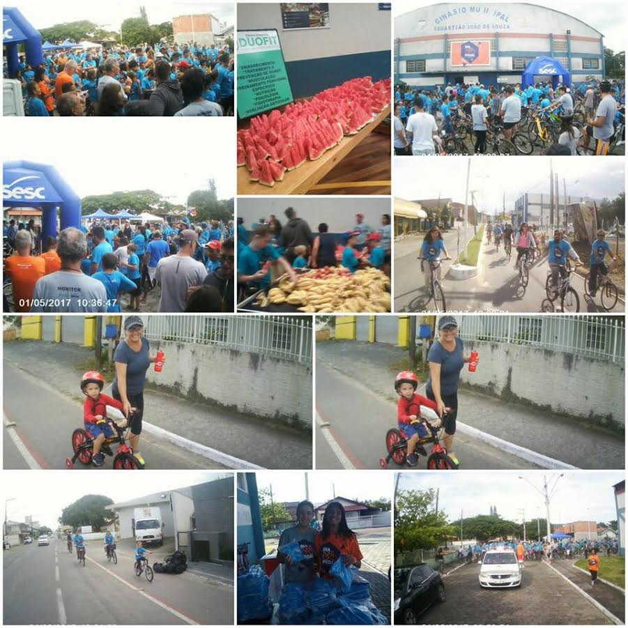 Mais de 600 pessoas participam da 3ª edição do Dia do Pedal em Penha