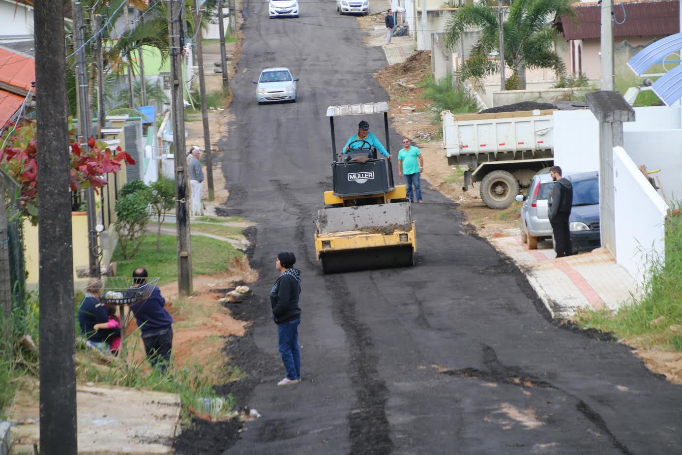 Casa Branca recebe manutenção das ruas