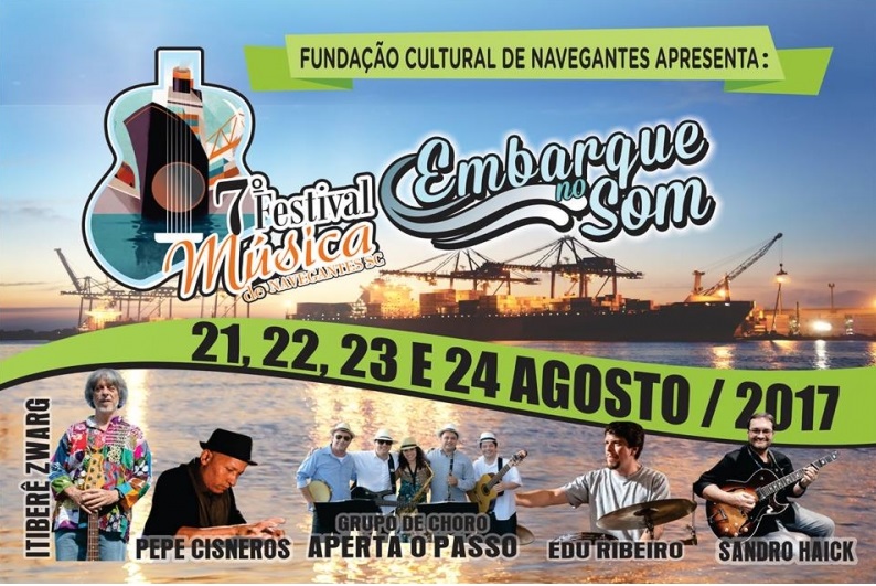 VEM AÍ O 7º FESTIVAL DE MÚSICA EMBARQUE NO SOM