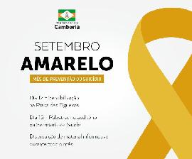 Prefeitura de Camboriú realiza ações para Setembro Amarelo