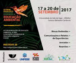 Fórum Brasileiro de Educação Ambiental será realizado em Balneário Camboriú