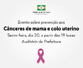 Camboriú terá evento sobre prevenção e tratamento de câncer na sexta-feira Camboriú terá evento sobre prevenção e tratamento de câncer na sexta-feira