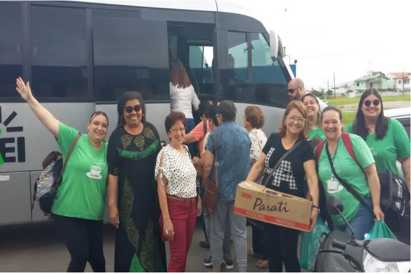 Unidade de Saúde Santa Regina realiza passeio com grupo de pacientes