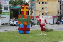 Balneário Camboriú começa a se enfeitar para o Natal