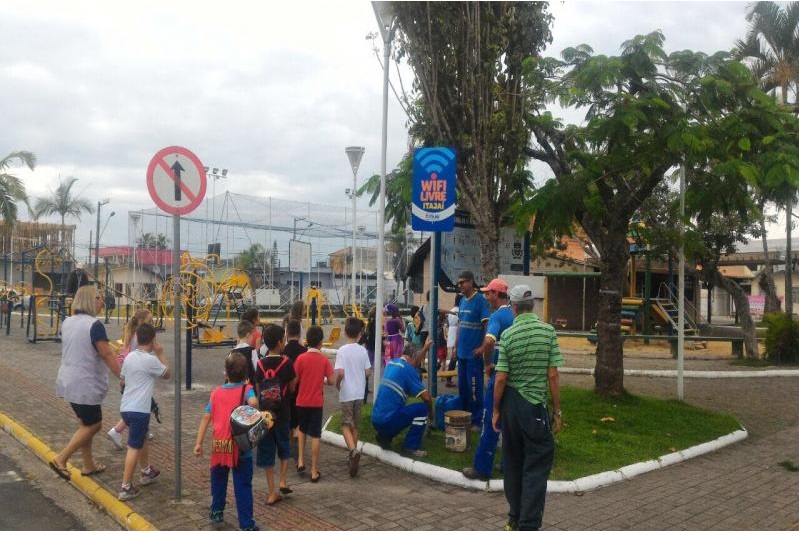 Wi-Fi Livre expande sinal pelos bairros do Município de Itajaí