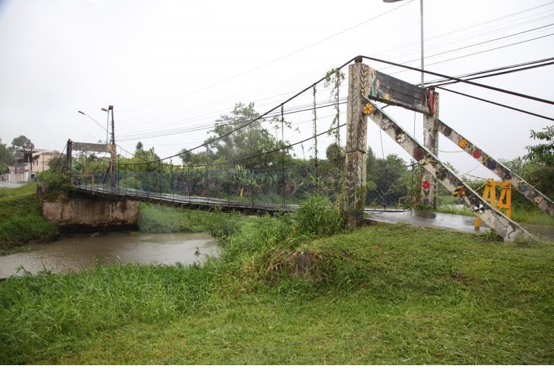 Ponte Pênsil do Carvalho será interditada para reparos