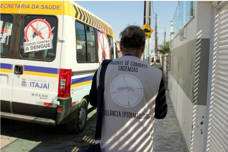Itajaí reduz casos de dengue em 2017
