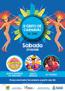 Balneário Camboriú terá II Grito de Carnaval no sábado