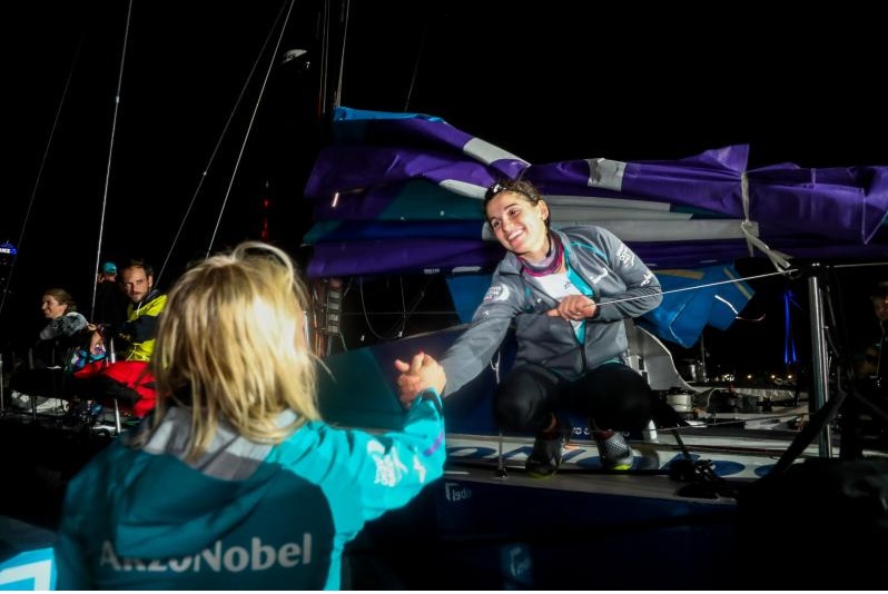 Martine Grael é a primeira brasileira a vencer regata da Volvo Ocean Race