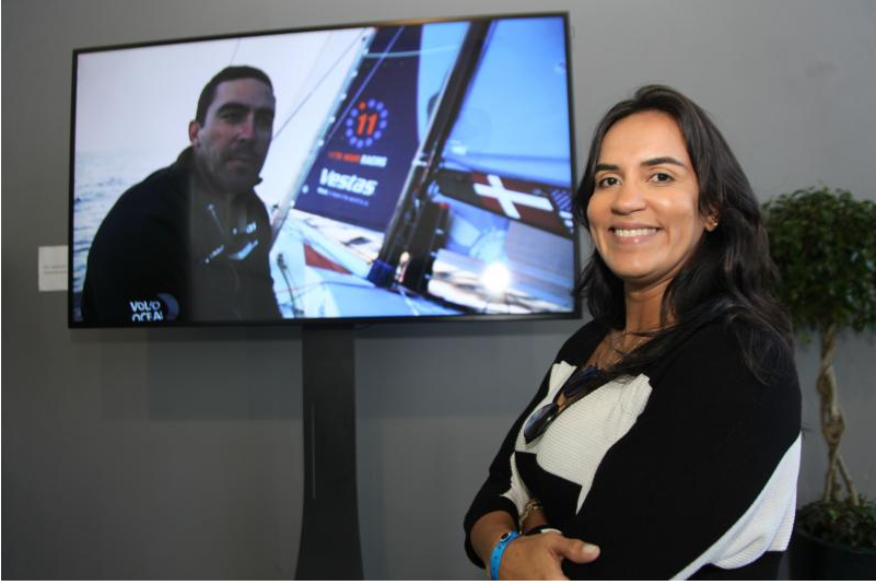 Ex-lutadora de MMA Erica Paes destaca participação feminina na Volvo Ocean Race