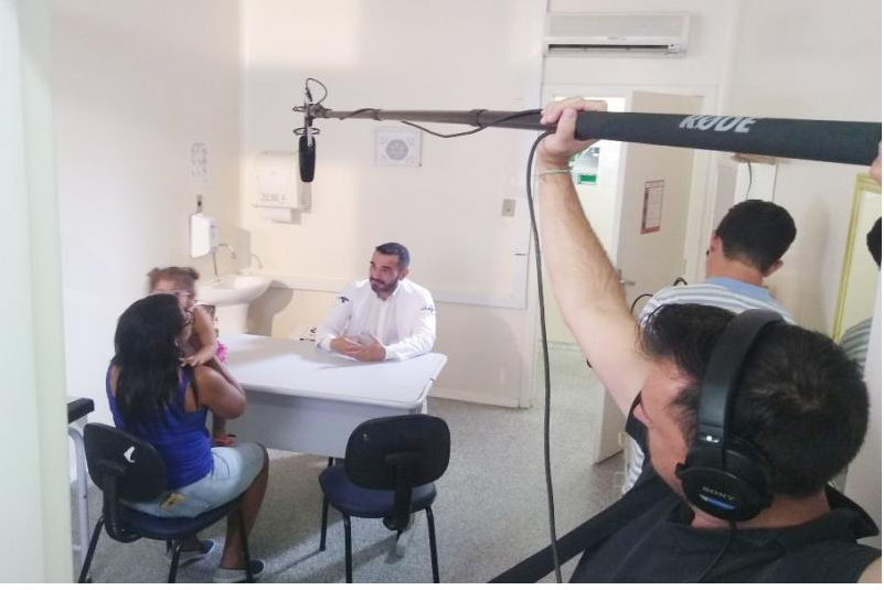 Ministério da Saúde grava websérie Viva Mais SUS em Itajaí