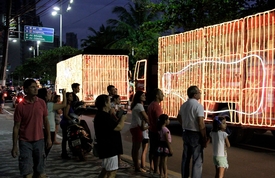 Caravana de Natal da Coca-Cola passará por Balneário Camboriú nesta quinta-feira