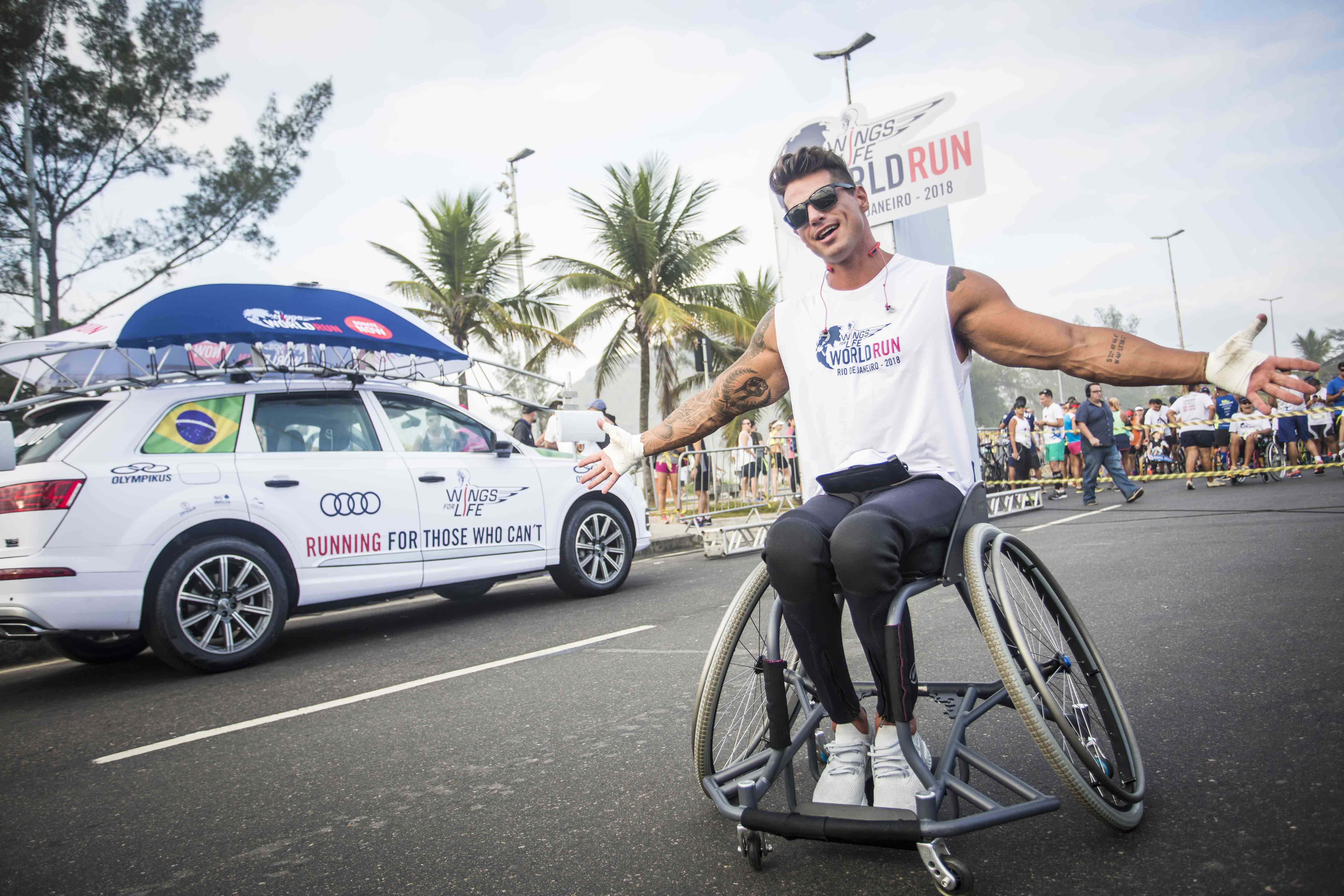 Audi Q5 Security é o Catcher Car da corrida Wings for Life 2019
