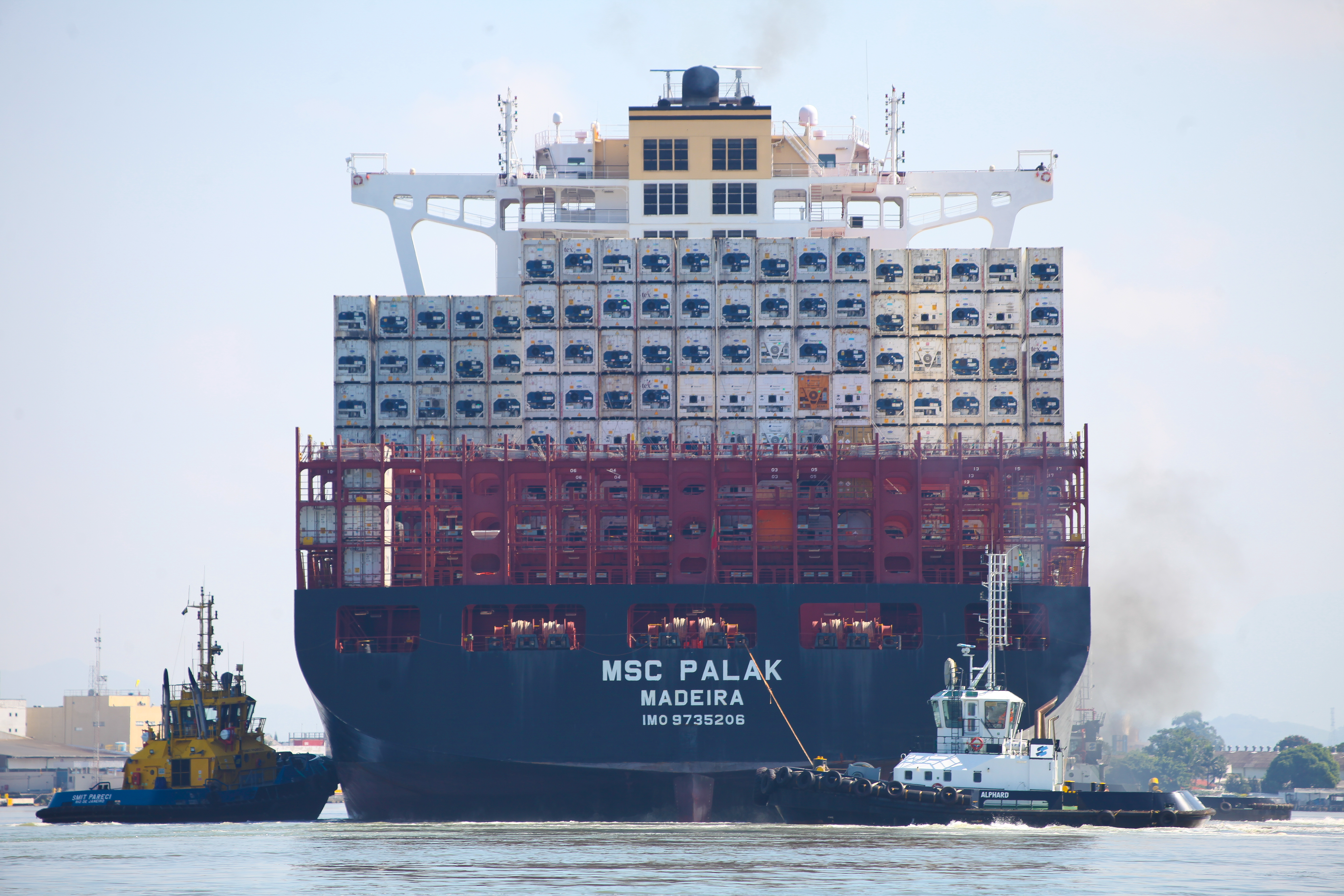 Porto de Itajaí registra aumento de 29% na movimentação de cargas Porto de Itajaí registra aumento de 29% na movimentação de cargas