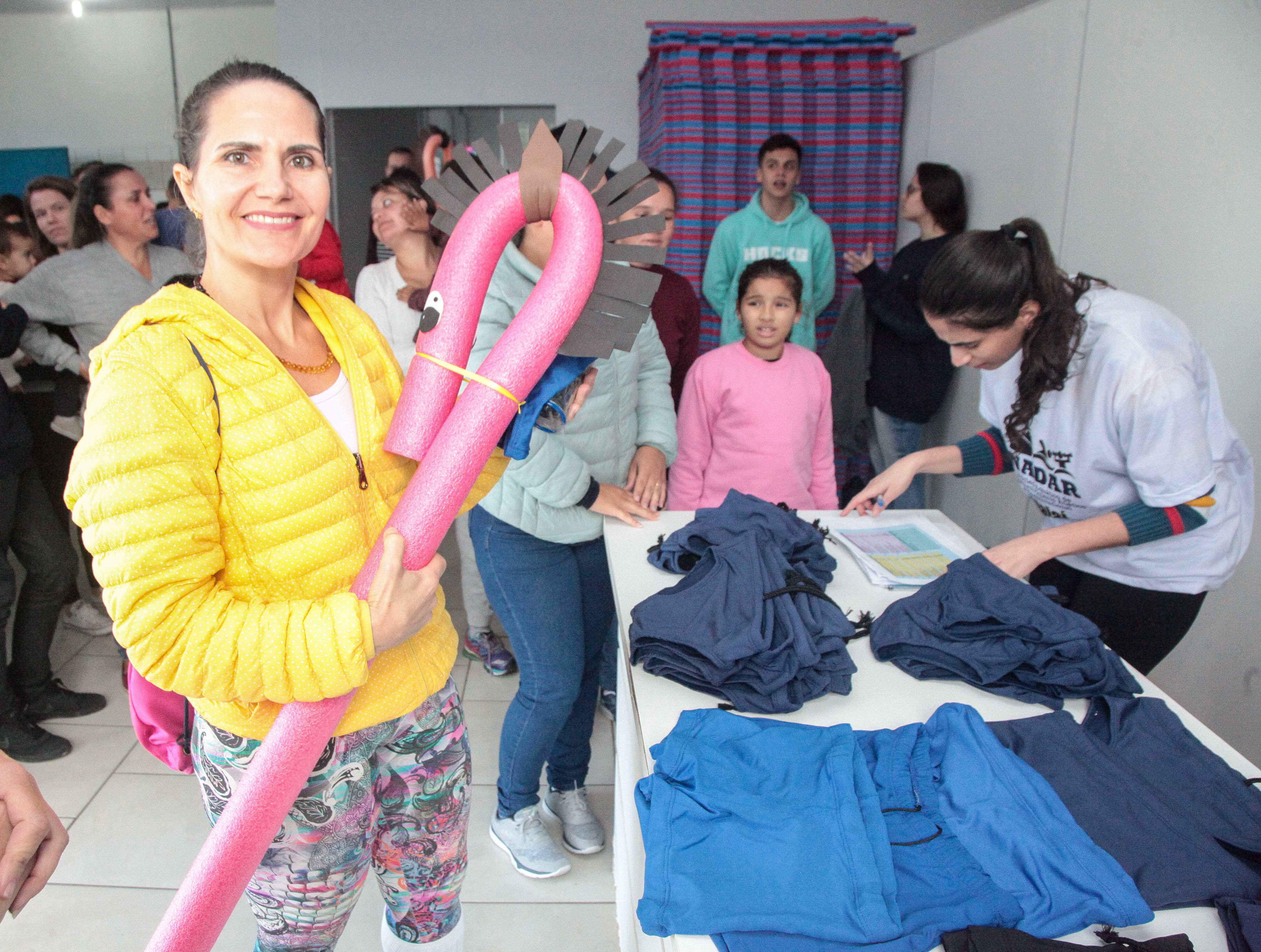 Aulas gratuitas de natação para crianças e adolescentes com deficiência