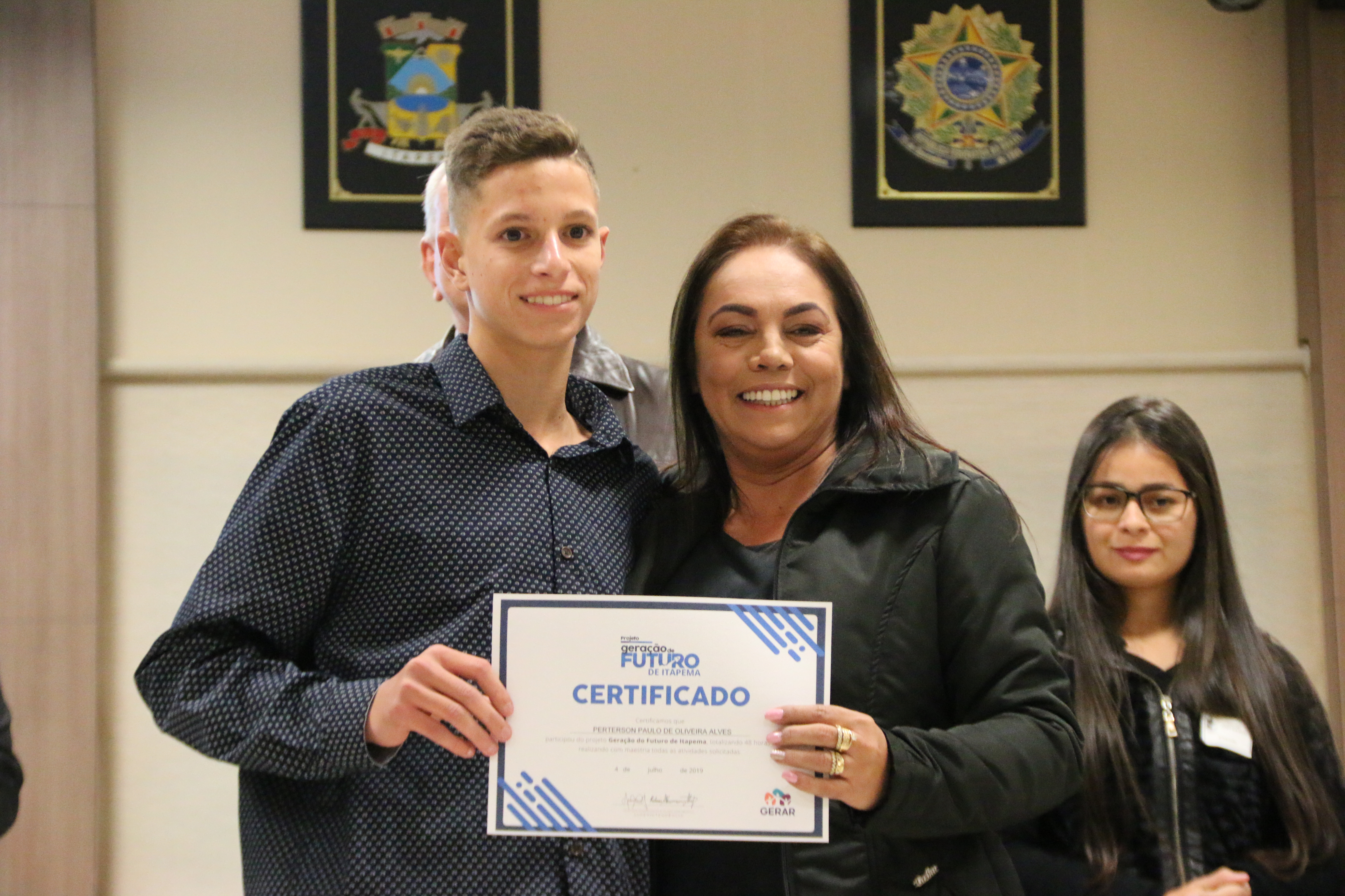 Mais 26 jovens se formam no Projeto Geração do Futuro Mais 26 jovens se formam no Projeto Geração do Futuro