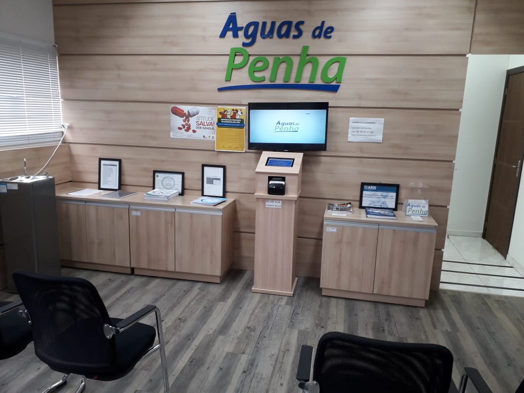 Águas de Penha reforma loja de atendimento ao público Águas de Penha reforma loja de atendimento ao público