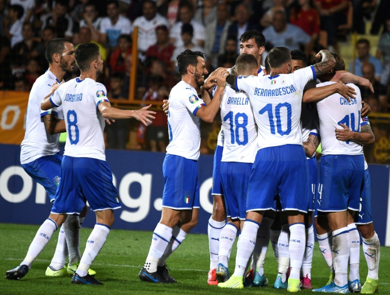 Itália segue 100% nas eliminatórias para a Euro-2020