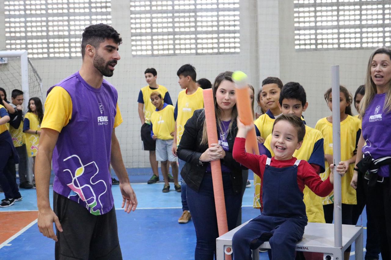 Festival Paralímpico de Itajaí reúne mais de 100 crianças