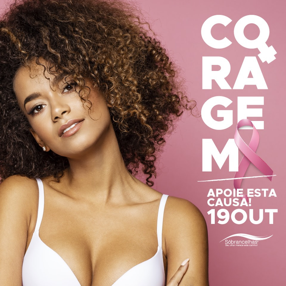 Sóbrancelhas lança campanha Outubro Rosa e fará doação para o Hospital de Amor Barretos