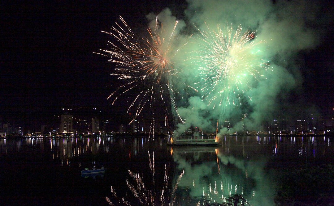 Itajaí terá queima de fogos de 15 minutos no réveillon 2020 Itajaí terá queima de fogos de 15 minutos no réveillon 2020