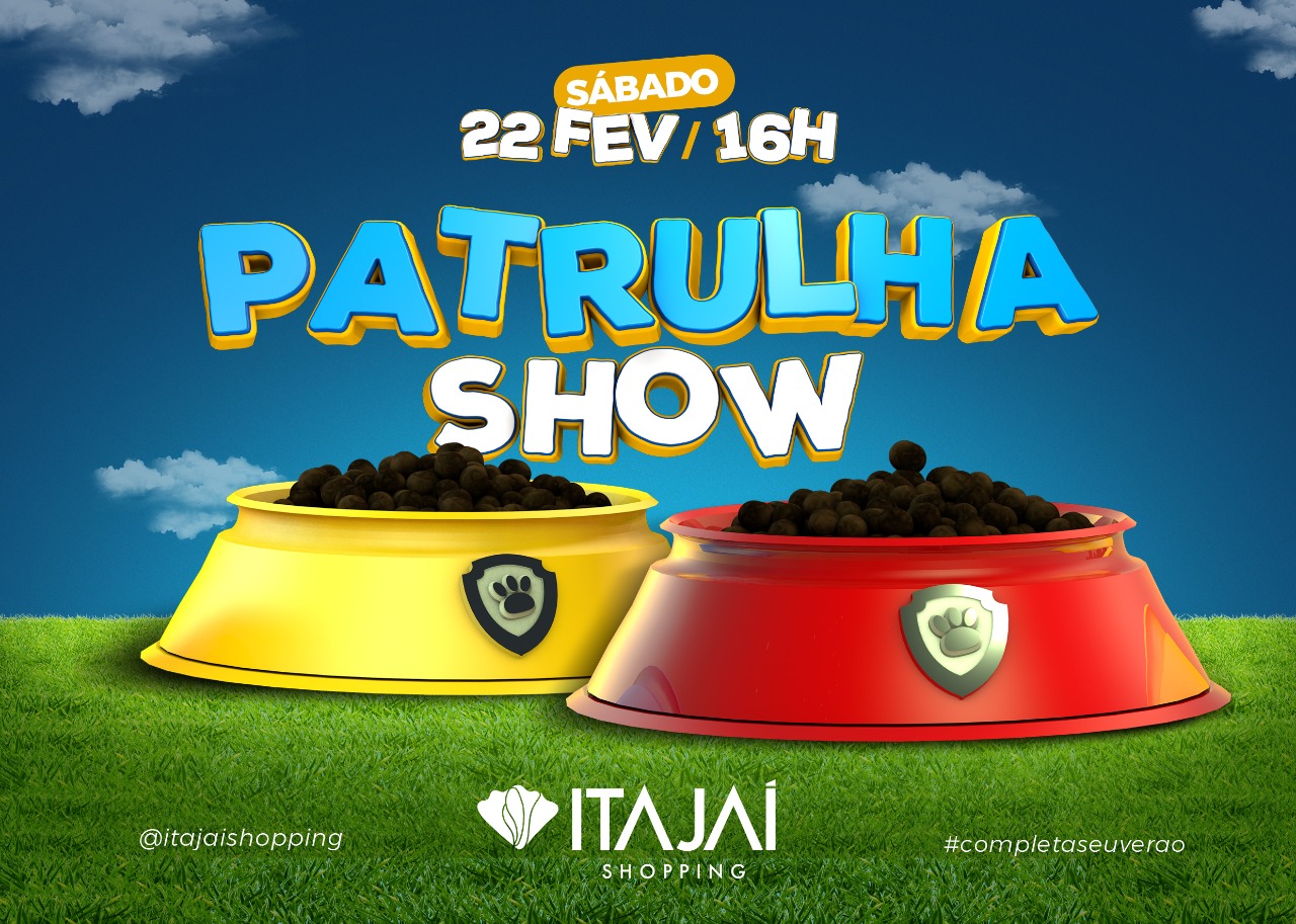 Espetáculo Aventuras Caninas chega ao Itajaí Shopping Espetáculo Aventuras Caninas chega ao Itajaí Shopping