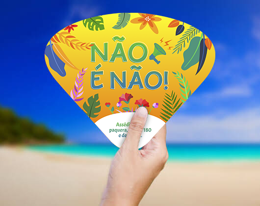 Assistência Social lança campanha de carnaval “Não é não” contra assédio sexual Assistência Social lança campanha de carnaval “Não é não” contra assédio sexual