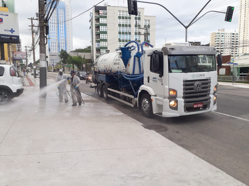 Sanitização atingiu 100% dos hospitais e pontos de atendimento à saúde