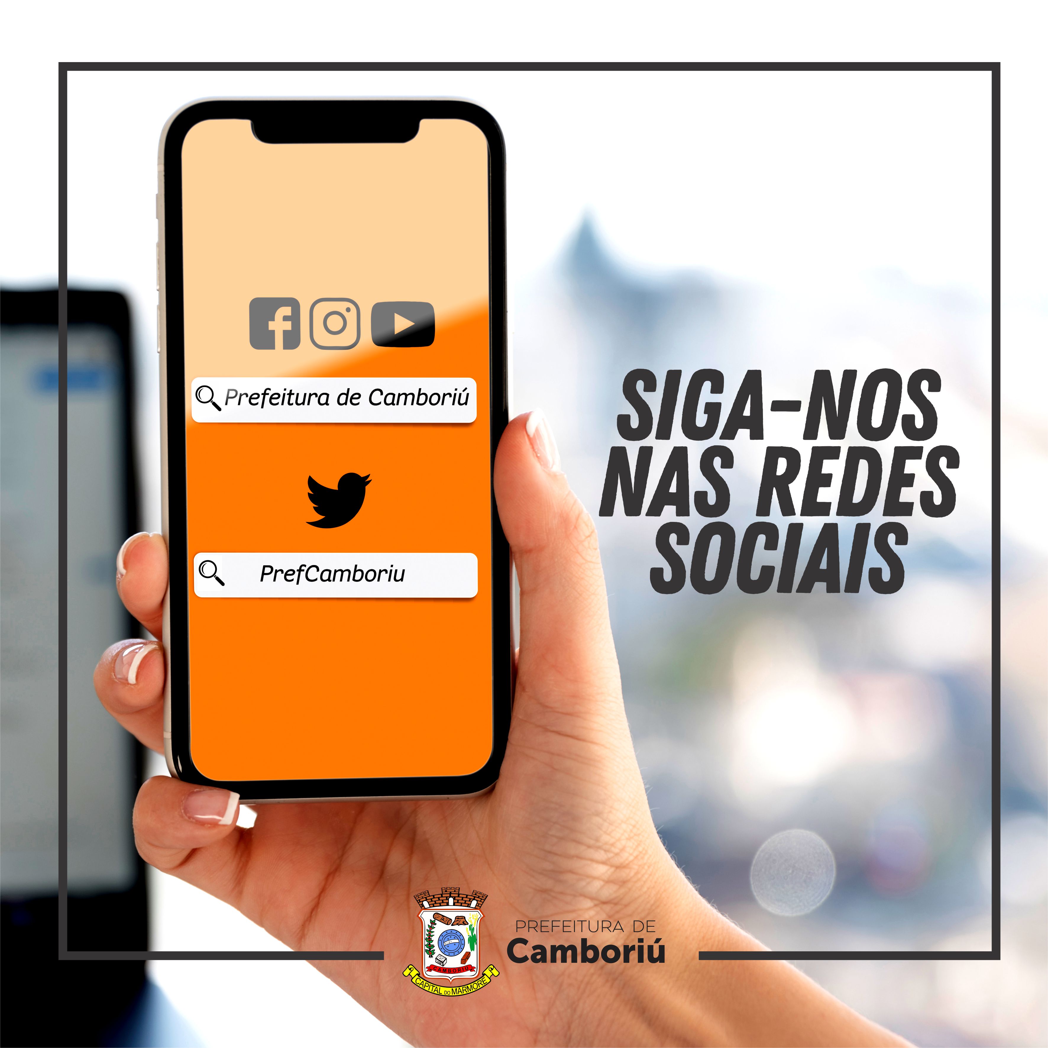 Prefeitura de Camboriú está no Youtube e Twitter