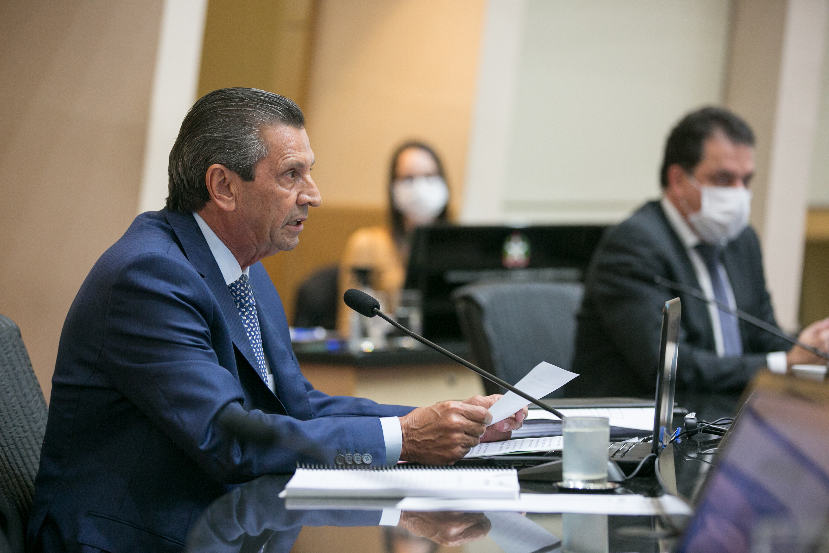 Na volta das sessões presenciais, presidente da Alesc faz reflexão sobre o exercício da Política Na volta das sessões presenciais, presidente da Alesc faz reflexão sobre o exercício da Política