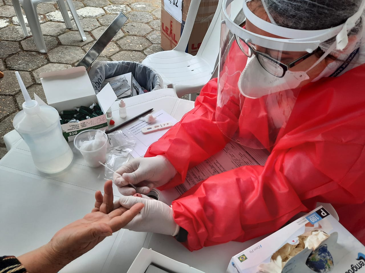 Itajaí realizou mais de 5 mil exames para diagnóstico de coronavírus