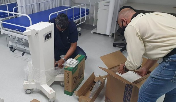 Coronavirus em SC: Governo entrega mais 20 respiradores a municípios do Vale do Itajaí
