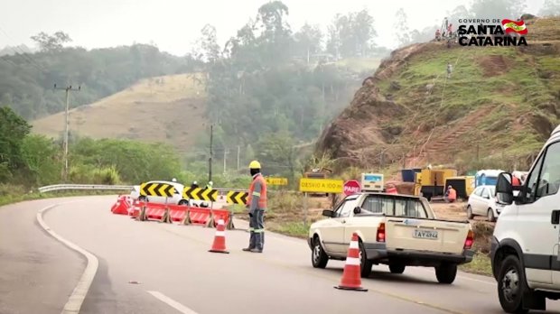 Tráfego na Serra do Rio do Rastro tem alterações a partir de segunda-feira