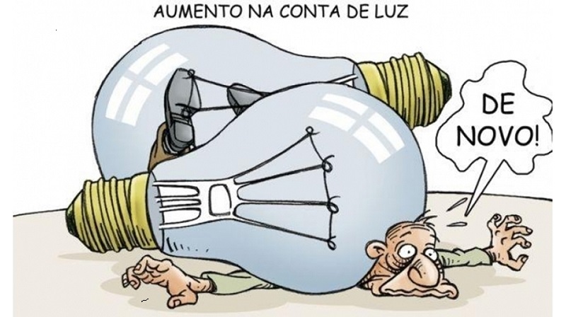 Conta de Luz sobe 8,14% ainda este mês