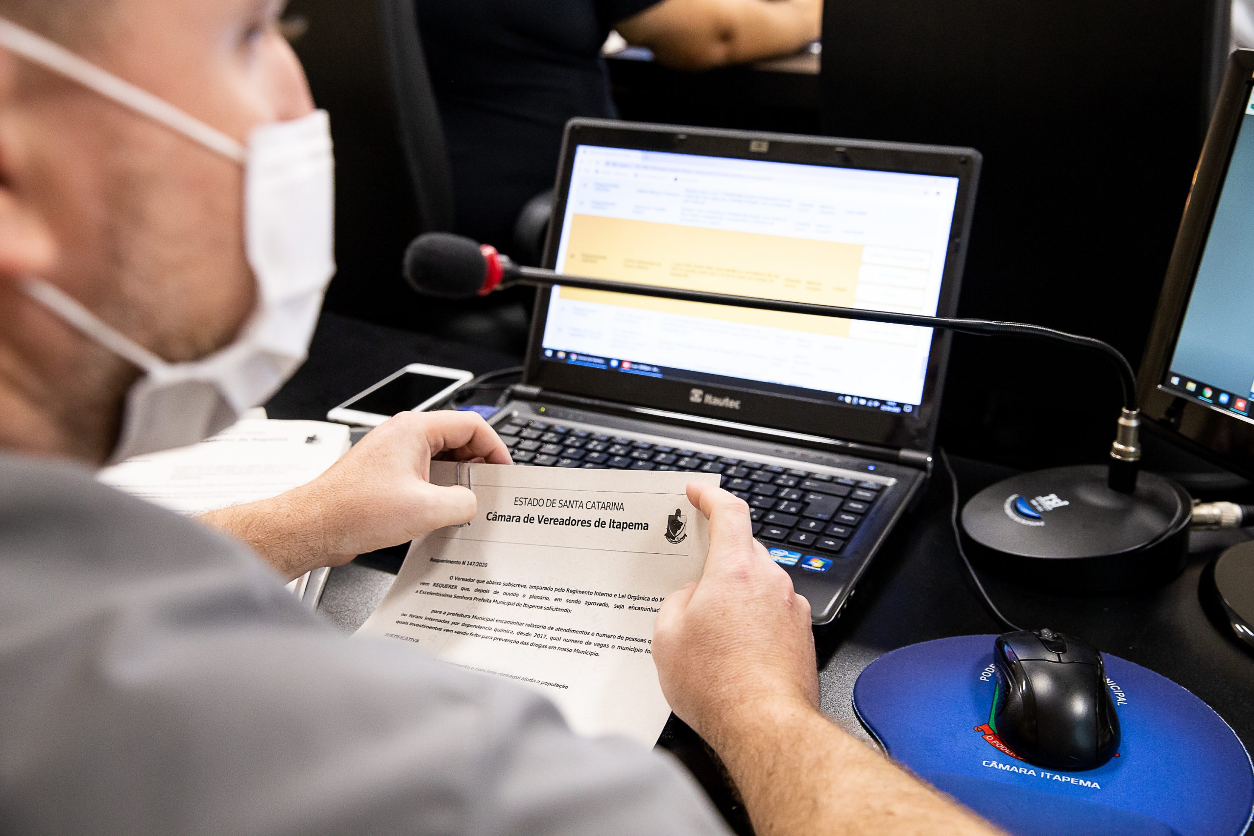 Câmara de Itapema retoma trabalho interno