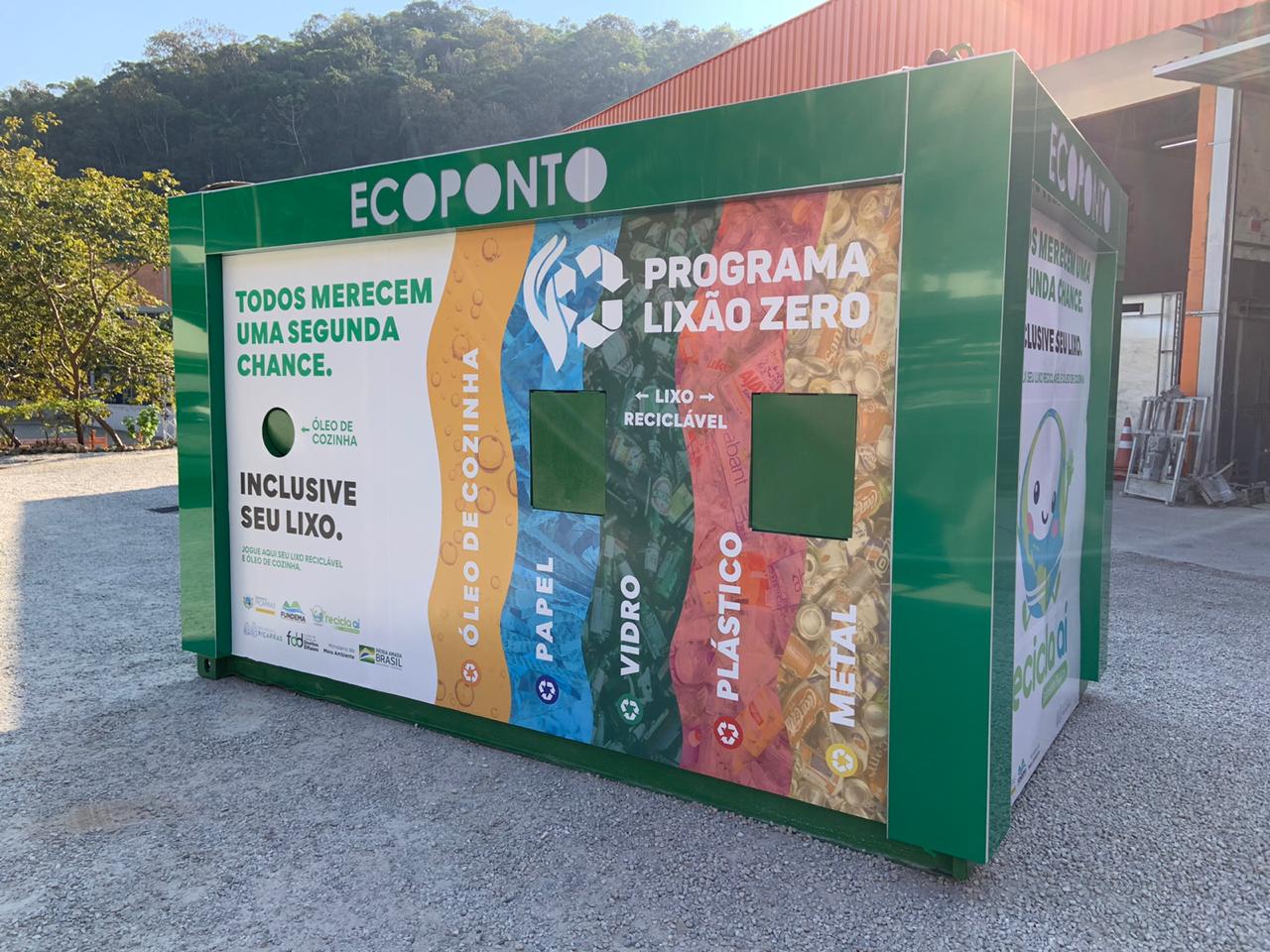 Inaugurado dois novos Ecopontos do projeto “Recicla Aí”