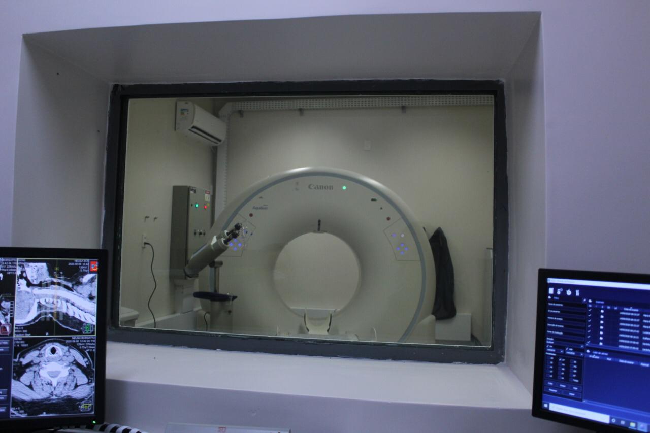 Hospital Marieta disponibiliza novo aparelho de tomografia computadorizada