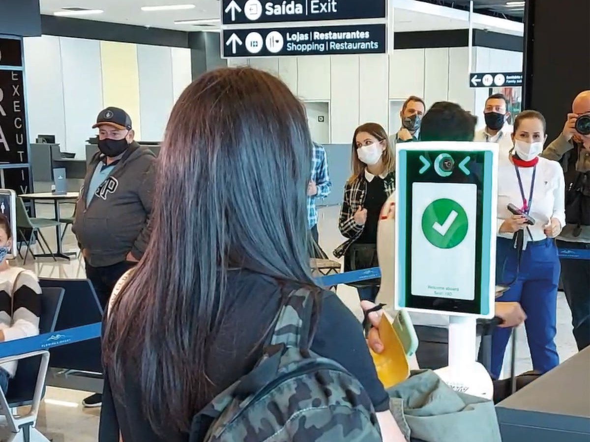 Governo Federal testa embarque com reconhecimento facial no Aeroporto de Florianópolis