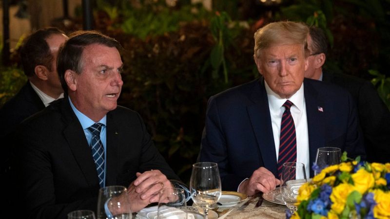Eleições nos EUA: de ‘ele vai ser reeleito’ a ‘não é o mais importante do mundo’, o que Bolsonaro já disse sobre Trump
