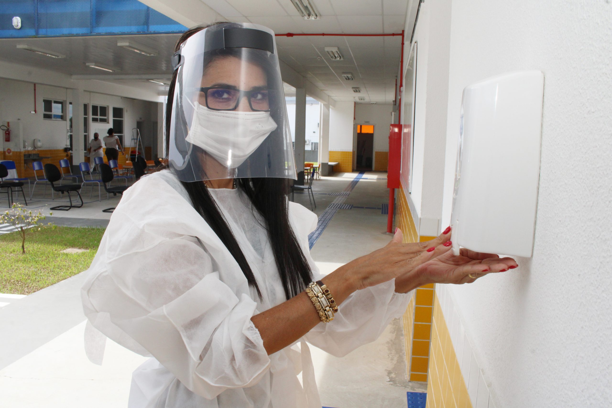 Unidades escolares de Itajaí estão preparadas para volta às aulas na segunda-feira Unidades escolares de Itajaí estão preparadas para volta às aulas na segunda-feira