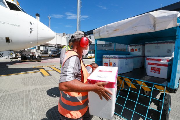 Vacinação em SC: Estado recebe mais 85 mil doses e pode começar imunização contra Covid-19 em idosos acima de 90 anos