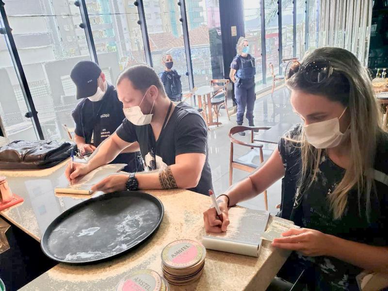 Fiscalização contra Covid-19 segue vistoriando estabelecimentos na Capital