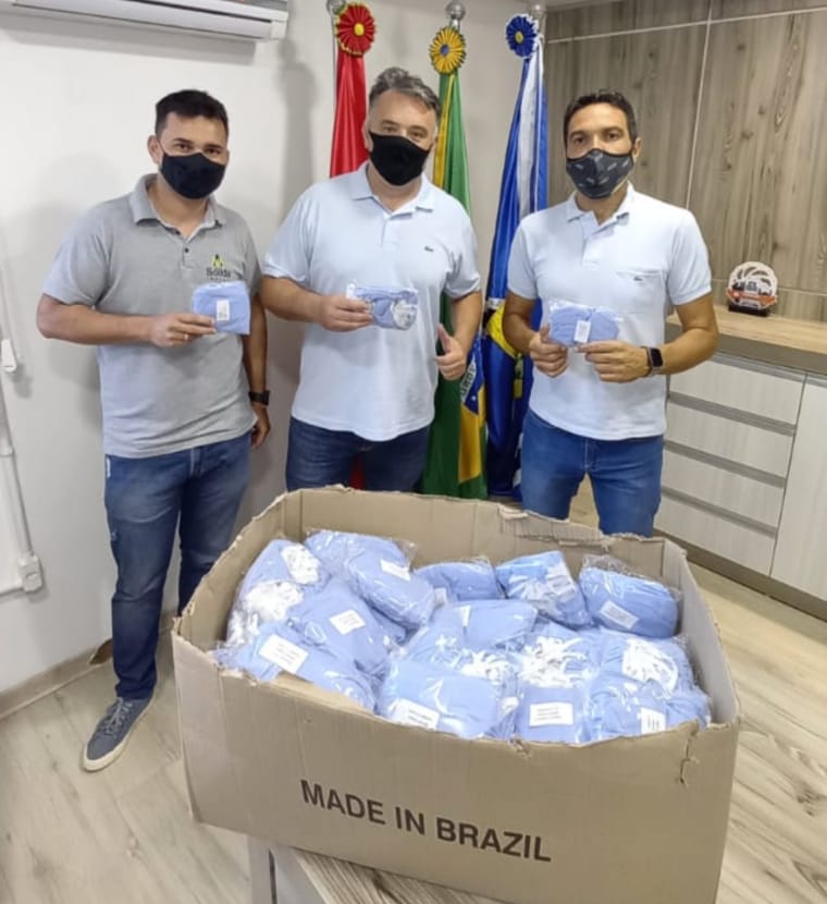 Sólida Imóveis doa 1000 máscaras de proteção para Balneário Piçarras