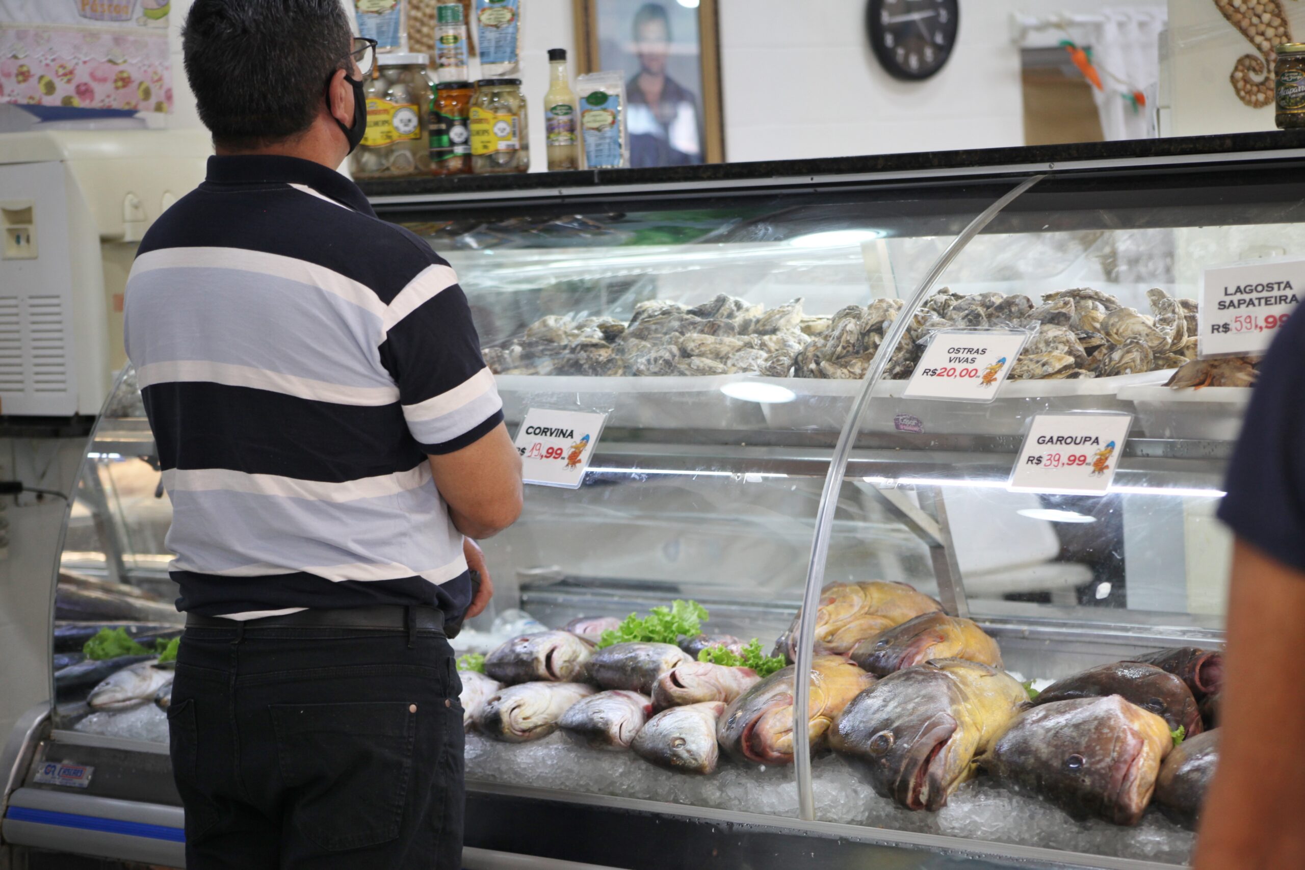 Procon de Itajaí realiza pesquisa de preço dos pescados para a Semana Santa Procon de Itajaí realiza pesquisa de preço dos pescados para a Semana Santa