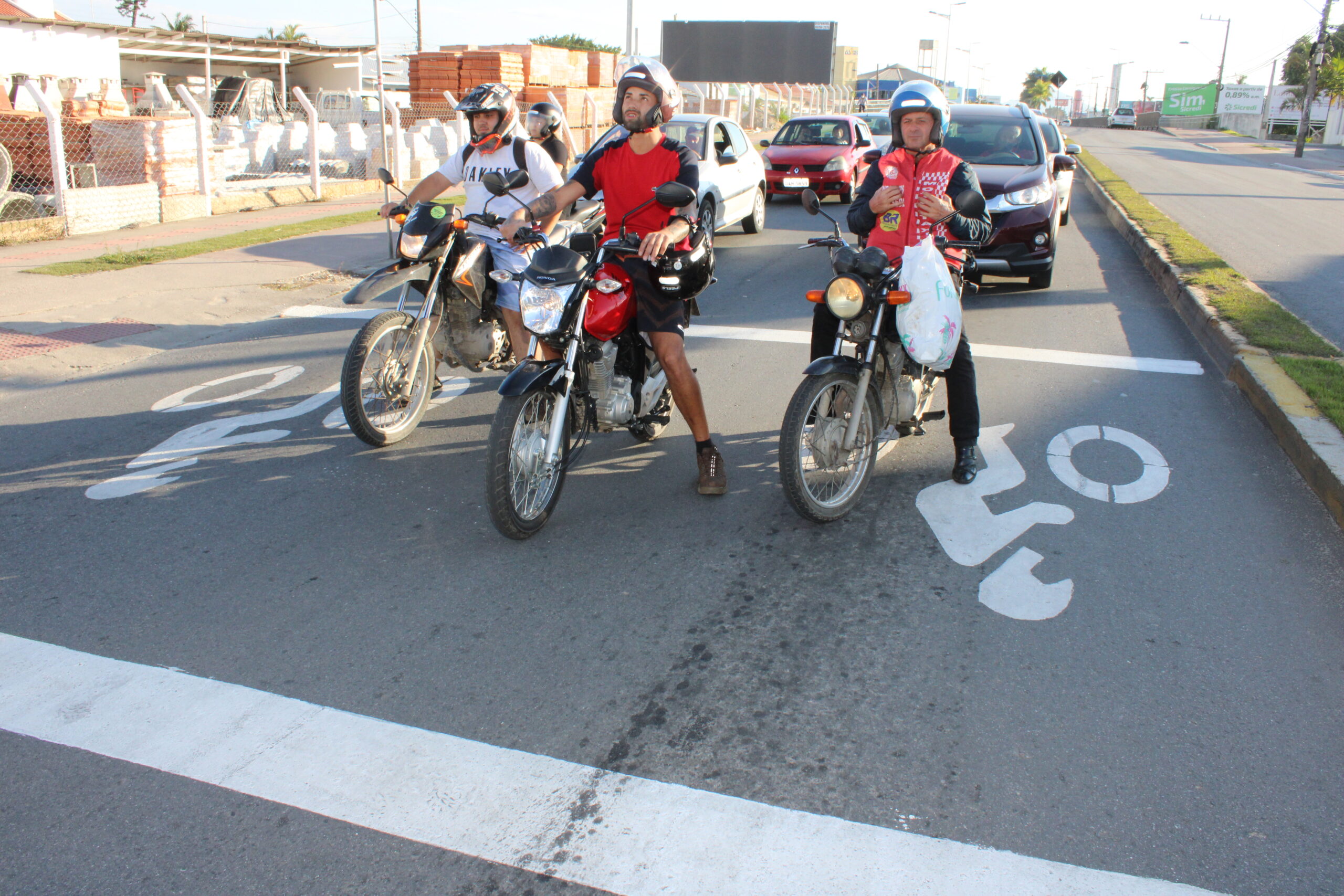 Segurança no Trânsito: Município de Itajaí amplia as áreas exclusivas para motos Segurança no Trânsito: Município de Itajaí amplia as áreas exclusivas para motos